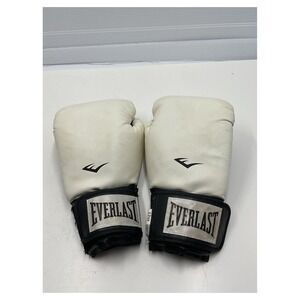 Everlast 12 oz Boxing‎ Training Gloves White Black